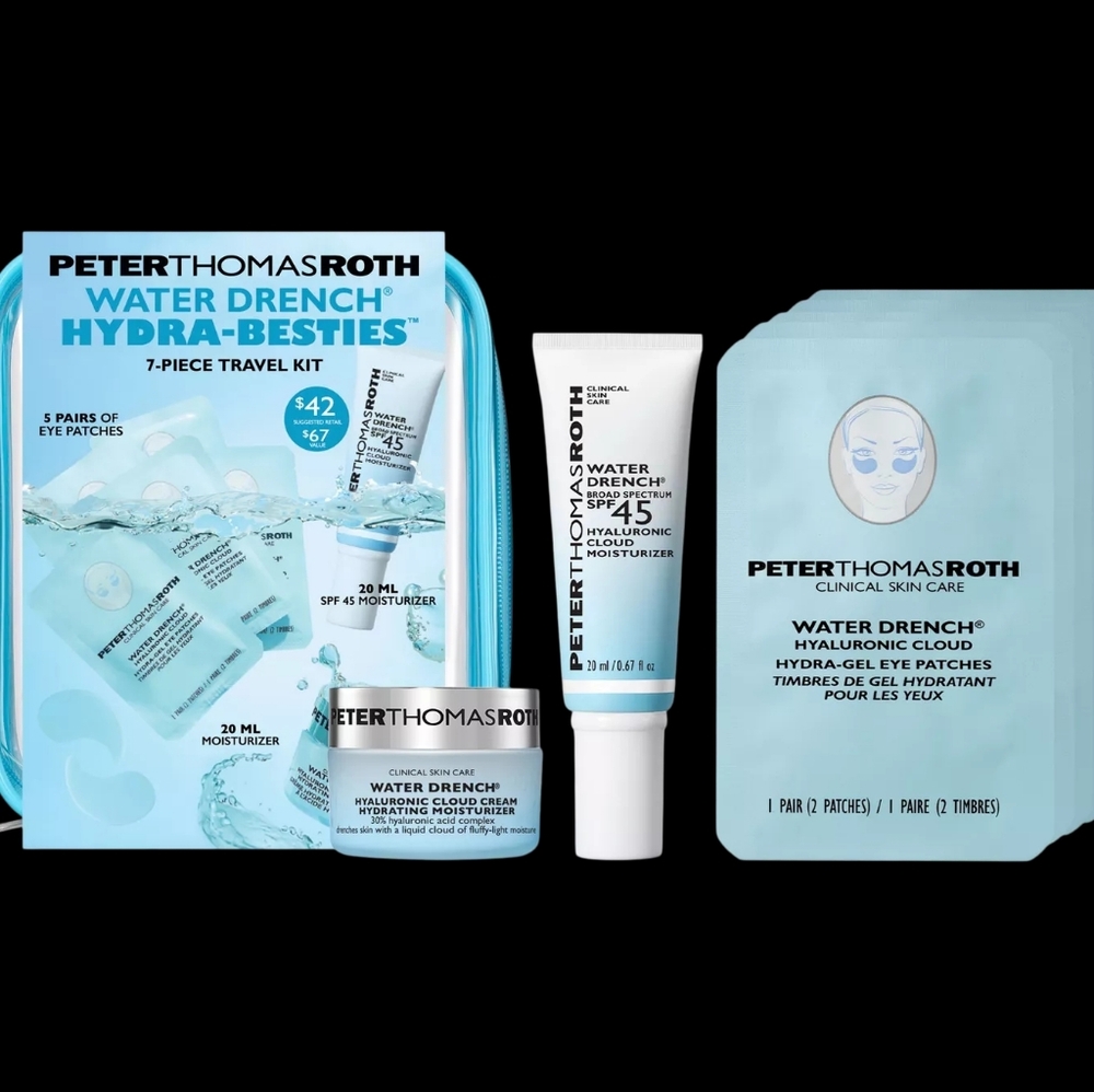 Peter Thomas Roth Water Drench Travel Set - NEW